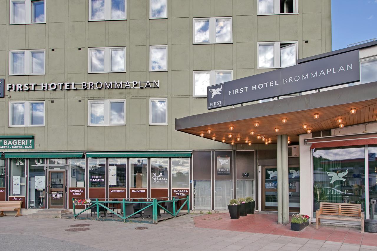 First Hotel Brommaplan Stockholm Exteriér fotografie